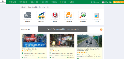 Website tra cứu số điện thoại cứu hộ, vá vỏ lưu động gần nhất cực kỳ bồ ích